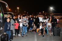 بالصور: عودة الفوج الثاني من معتمري مدينة يافا الى ديارهم سالمين 